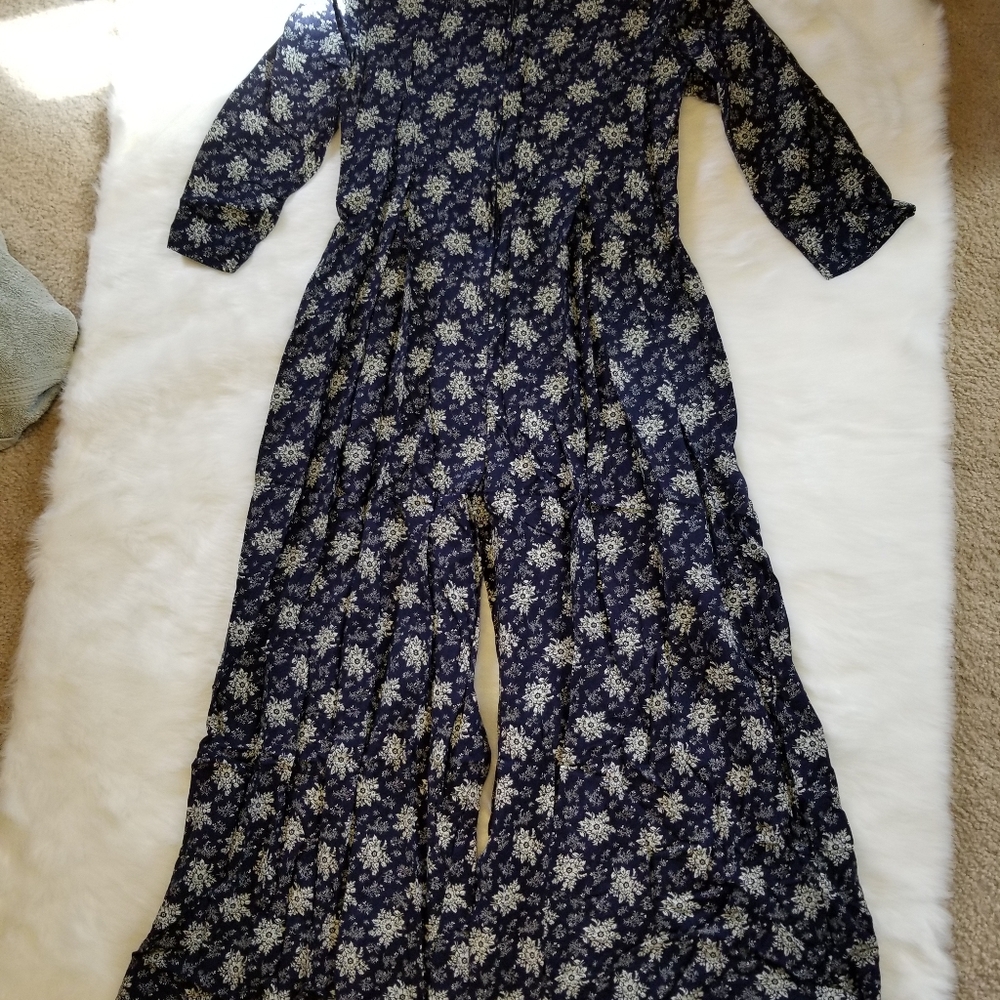 Vintage Chorus Line Romper 11/12 navy blue